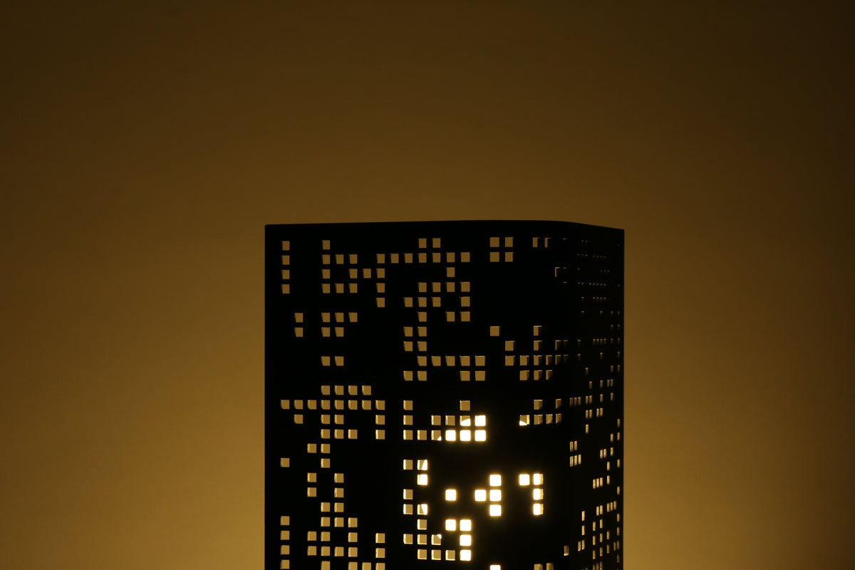 Lampe spot noir