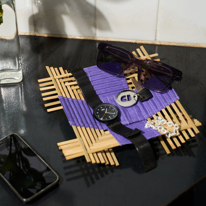 Vide-poches Dan violet