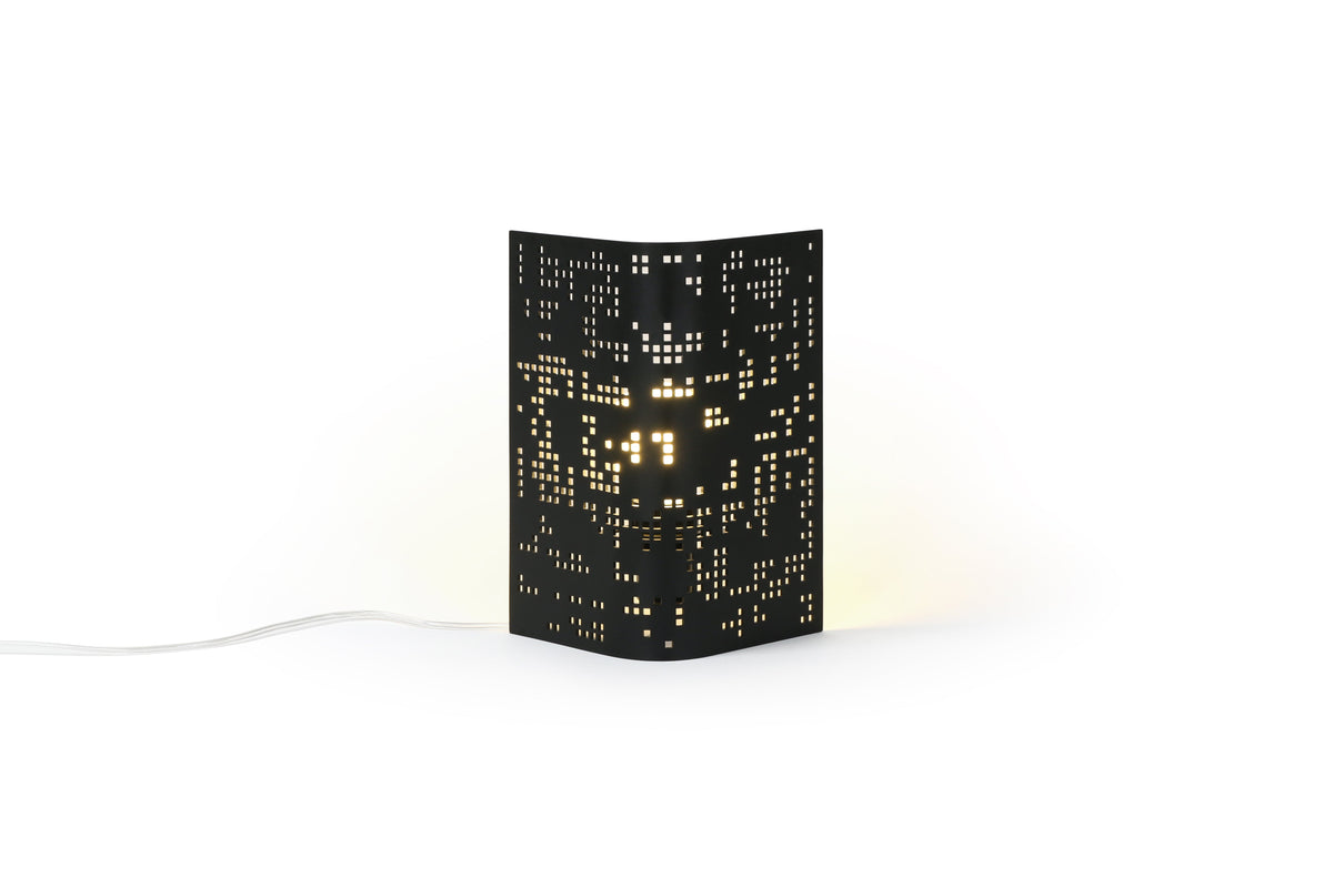 Lampe spot noir