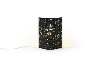 Lampe spot noir