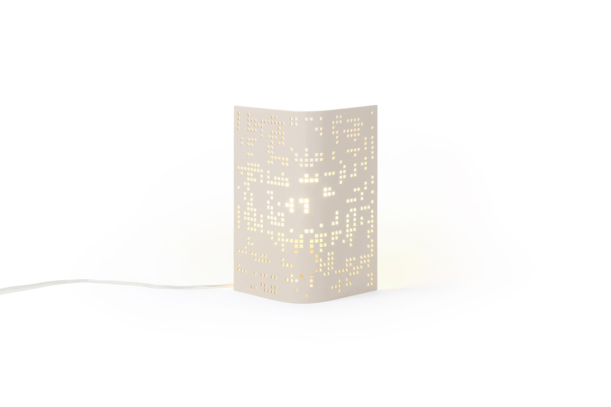 Point de lampe en crème