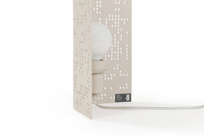 Point de lampe en crème